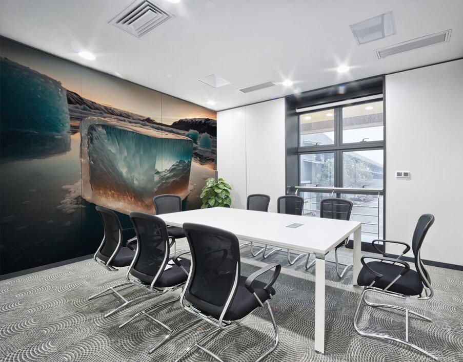 In the arctic there are mineral materials to be exploited unkno Wall Printing