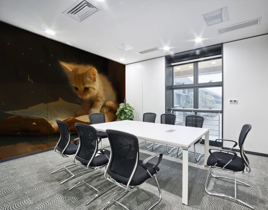 Cute Kitten Realistic Painting12 Wall Printing