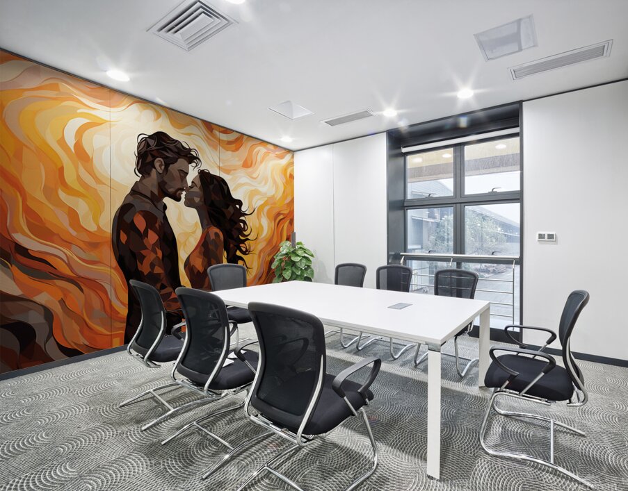 pharcry. the couple is looking at each other and  1707829186.6576 Wall Printing