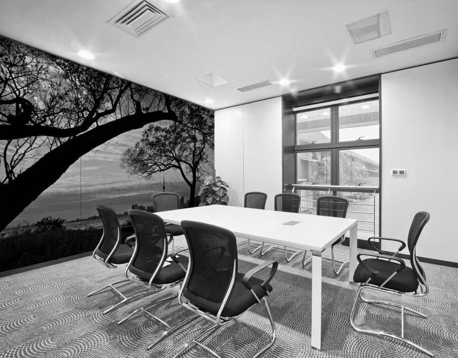 downtown toronto skyline from wards island  horiz Wall Printing