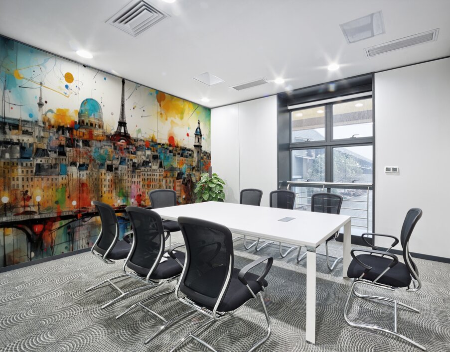 Cityscape Of Paris Wall Printing