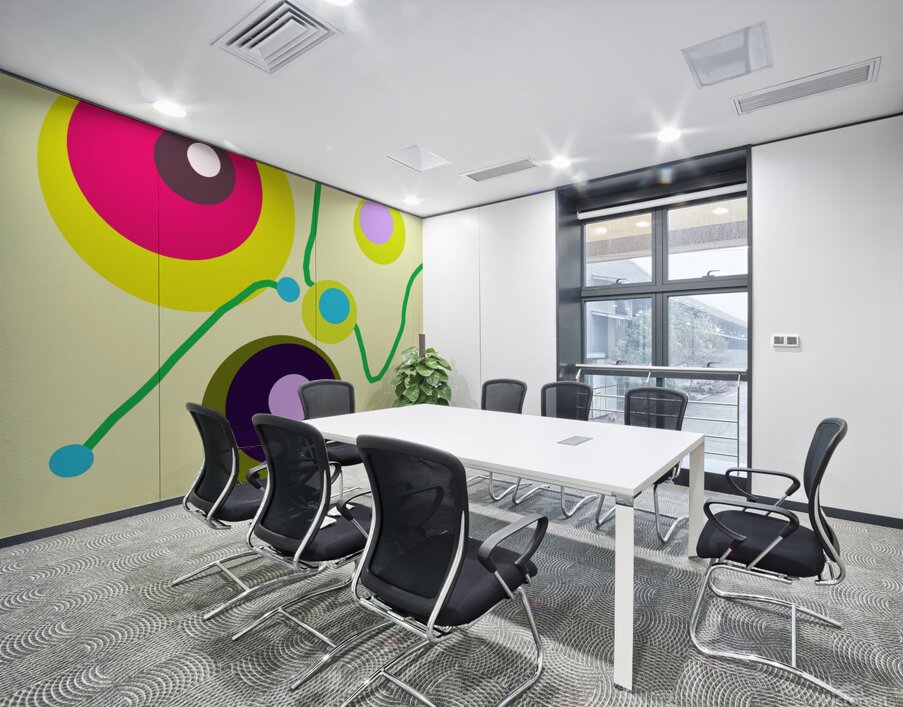 Contemporary Abstract Art No. 30 Wall Printing