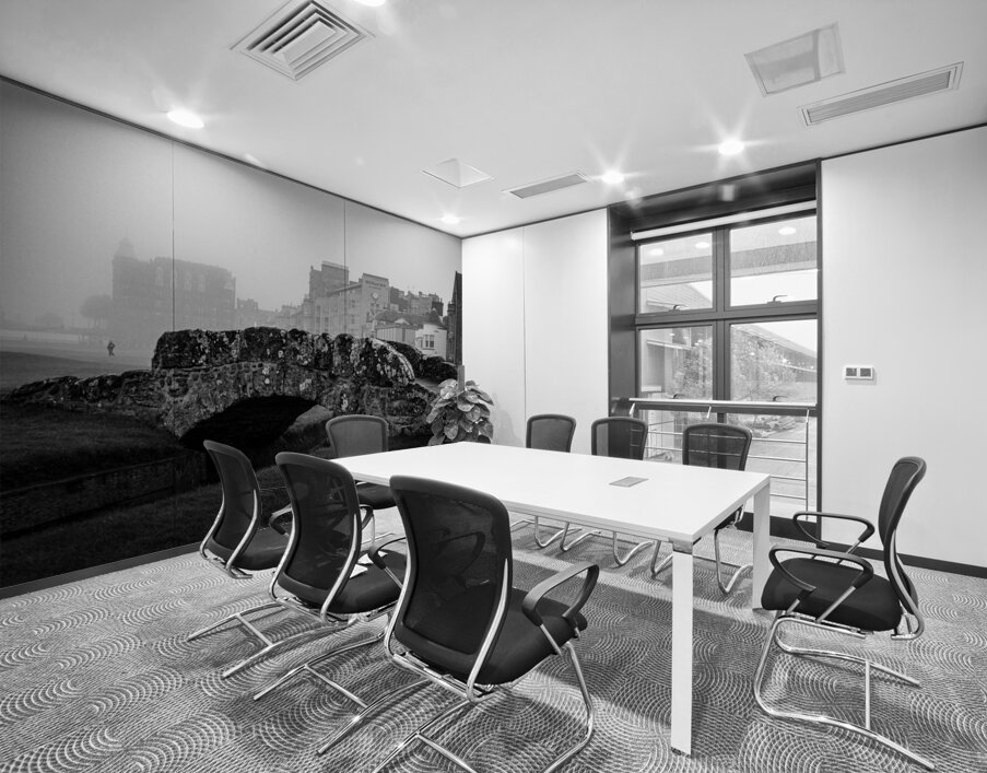 swilcan bridge old course st andrews  horizontal Wall Printing