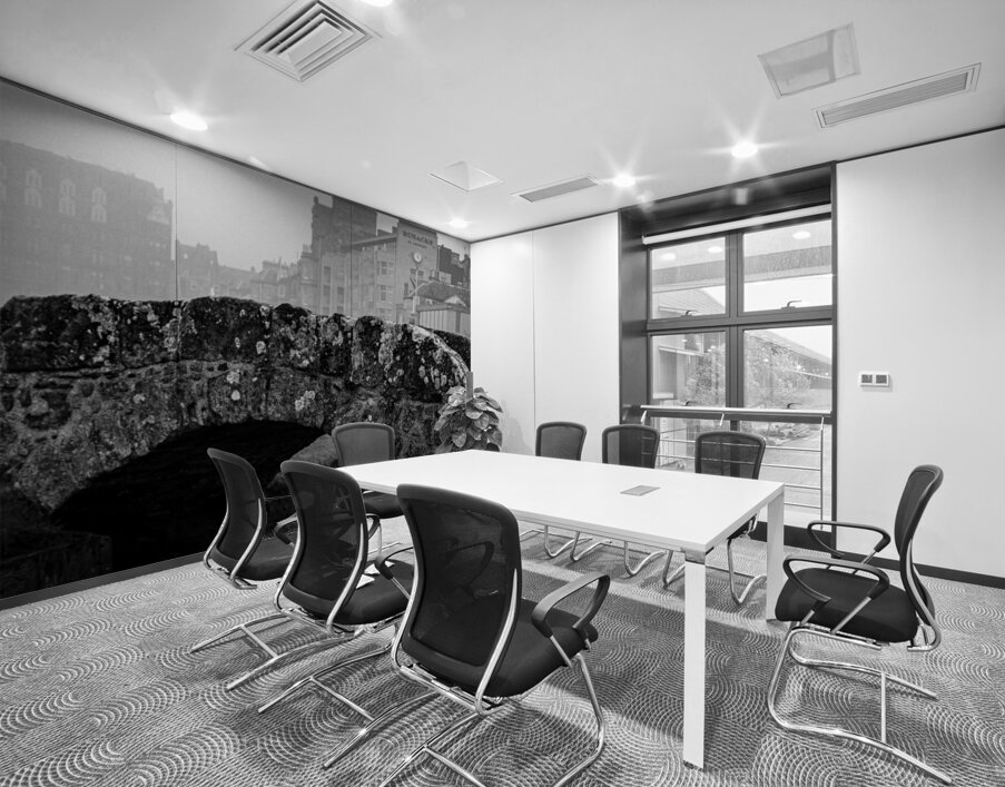 swilcan bridge old course st andrews  panoramic 4 Wall Printing