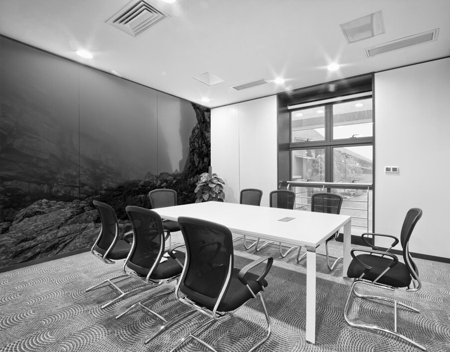 foggy platte klip gorge trail table mountain  hor Wall Printing