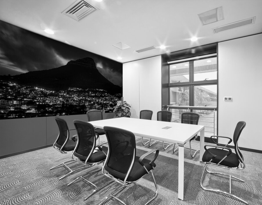 gardens district at lions head at night  horizont Wall Printing