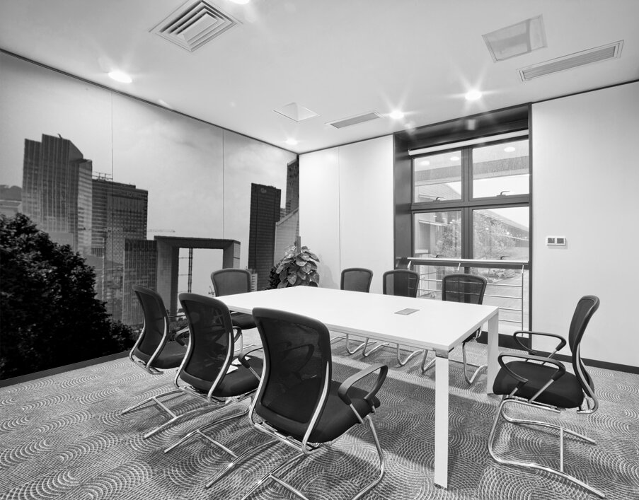 le defense from champs elysees  panoramic 3452 De Wall Printing