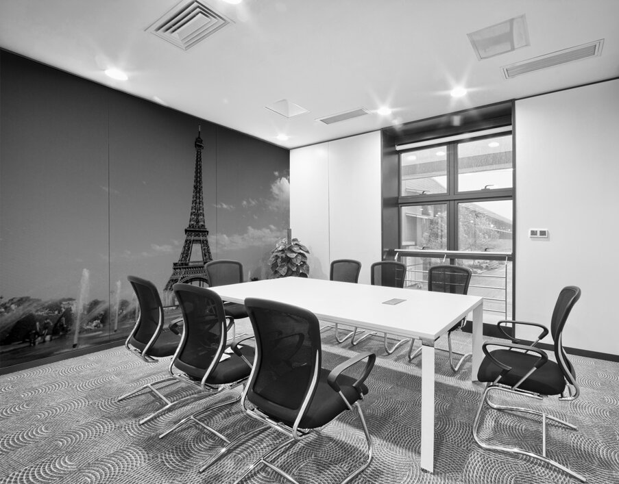 eiffel tower from fountains in trocadero gardens  1707930518.0444 Wall Printing