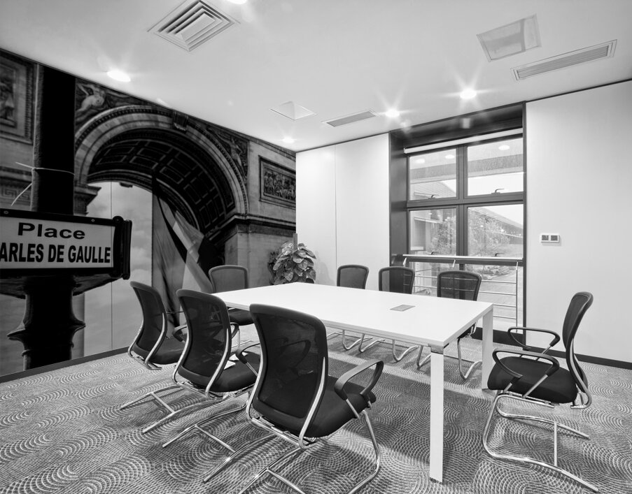 palace charles de gaulle sign  horizontal 2483 Ga Wall Printing