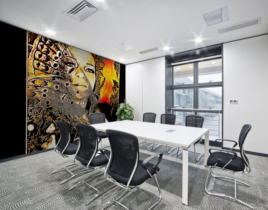 Butterflies & Candy 01 2D Wall Printing