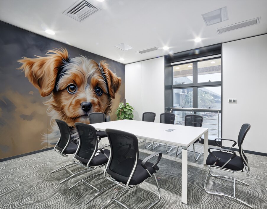 Yorkshire puppy 3 Wall Printing