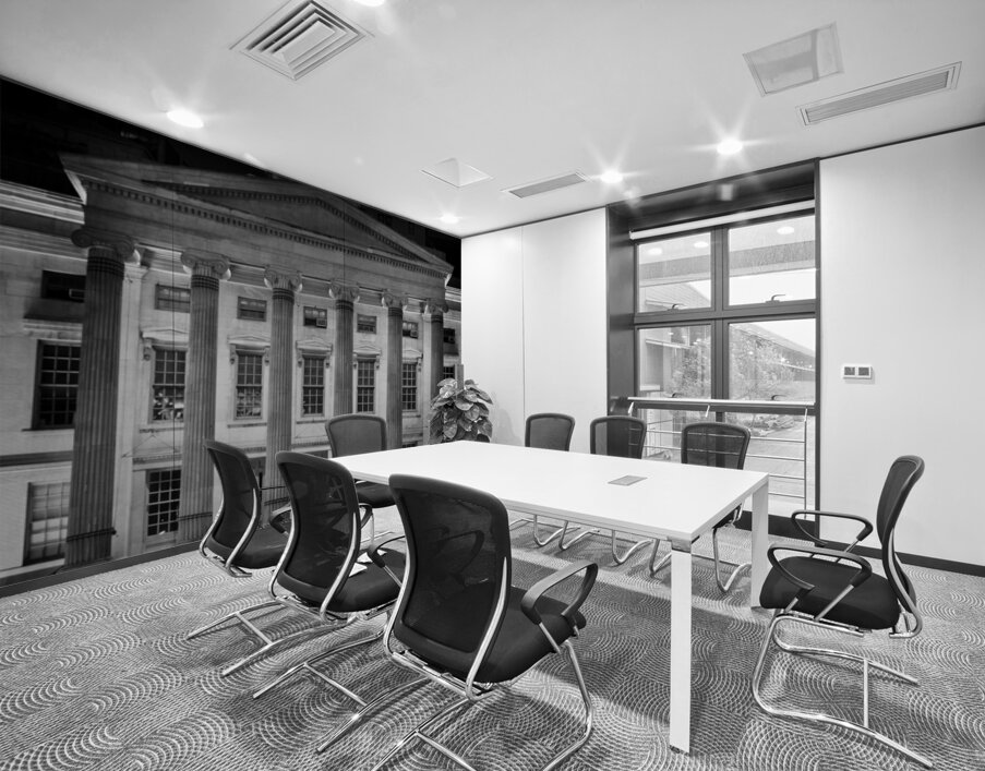 brooklyn borough hall at night  panoramic 1406 Bo Wall Printing