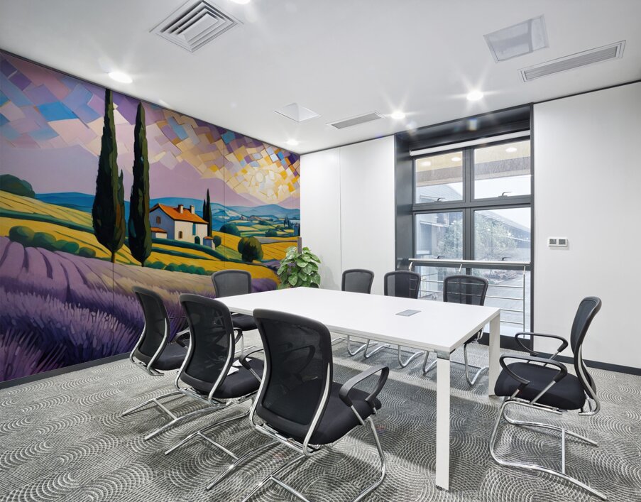 Lavender field 3 Wall Printing