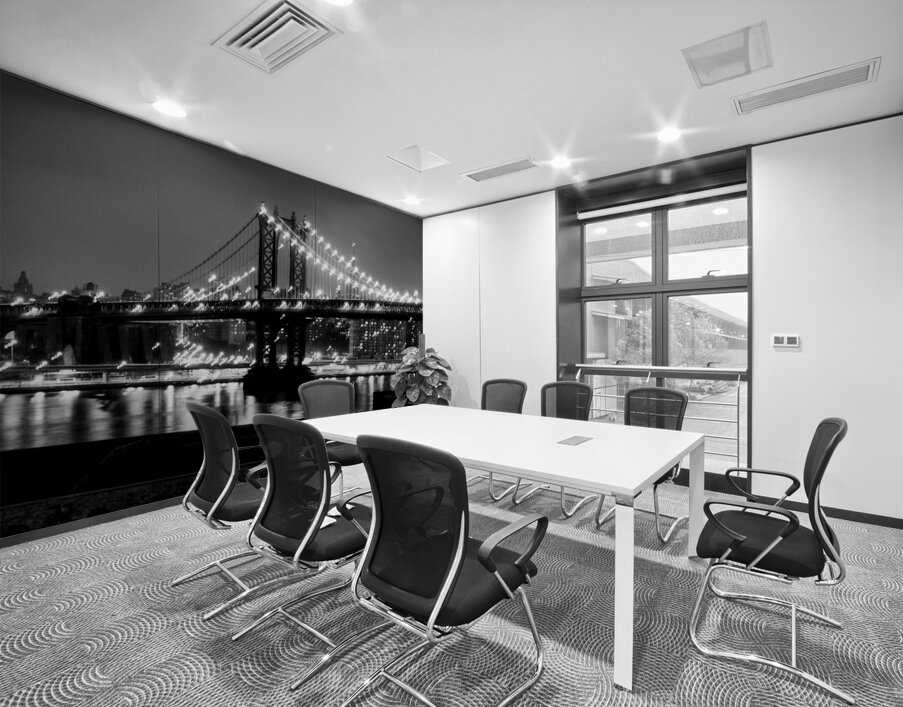 manhattan bridge over east river  horizontal 369 Wall Printing