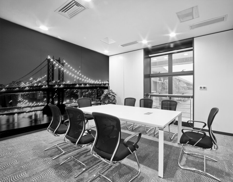 manhattan bridge over east river  square 369 Manh Wall Printing