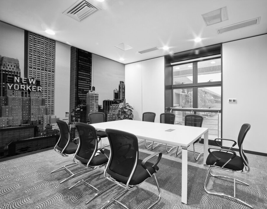 new yorker empire state building  panoramic 1472 Wall Printing