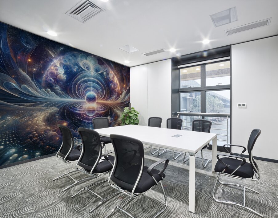 Centeredness Wall Printing