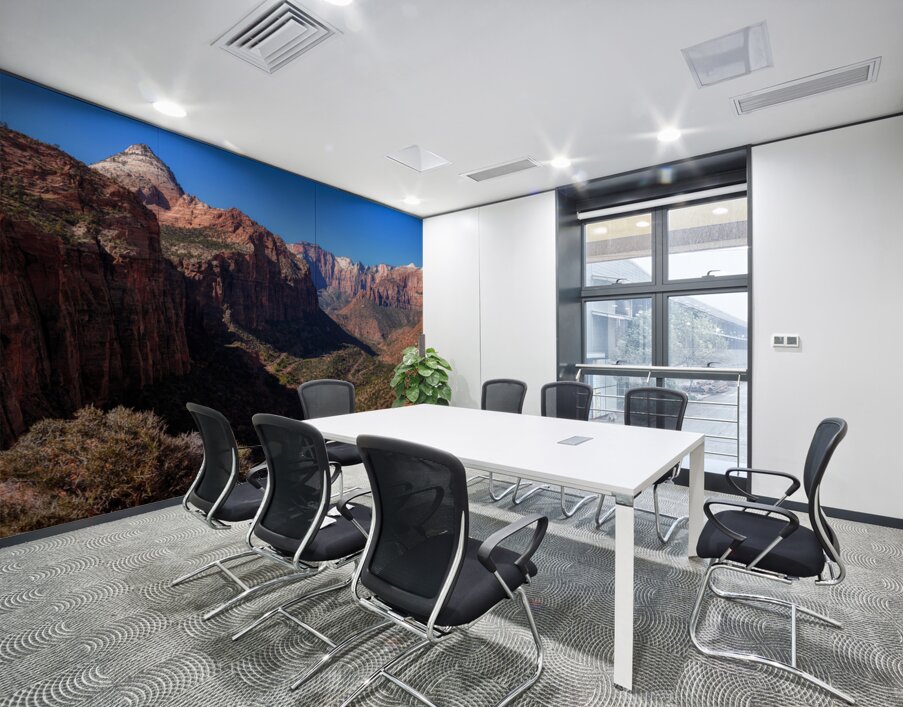 Zenith of Zion: Pine Creek Canyon Overlook Wall Printing
