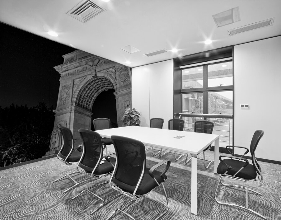 washington square arch greenwich village  horizon Wall Printing