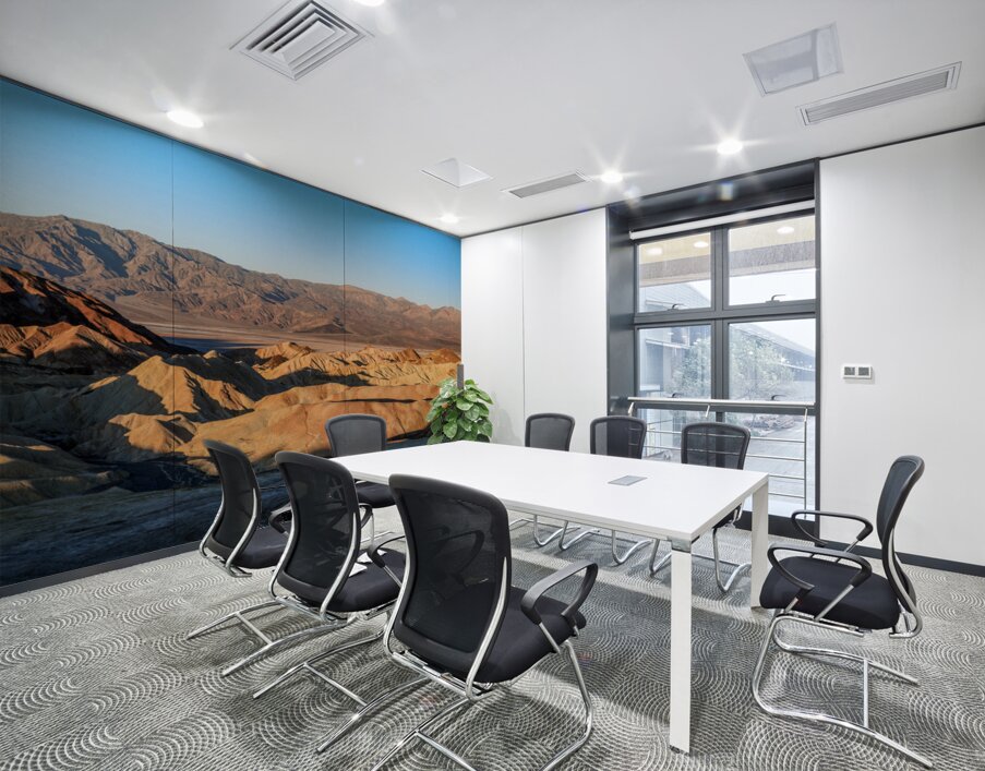 A Golden Spectacle: Zabriskie Point Sunrise Wall Printing