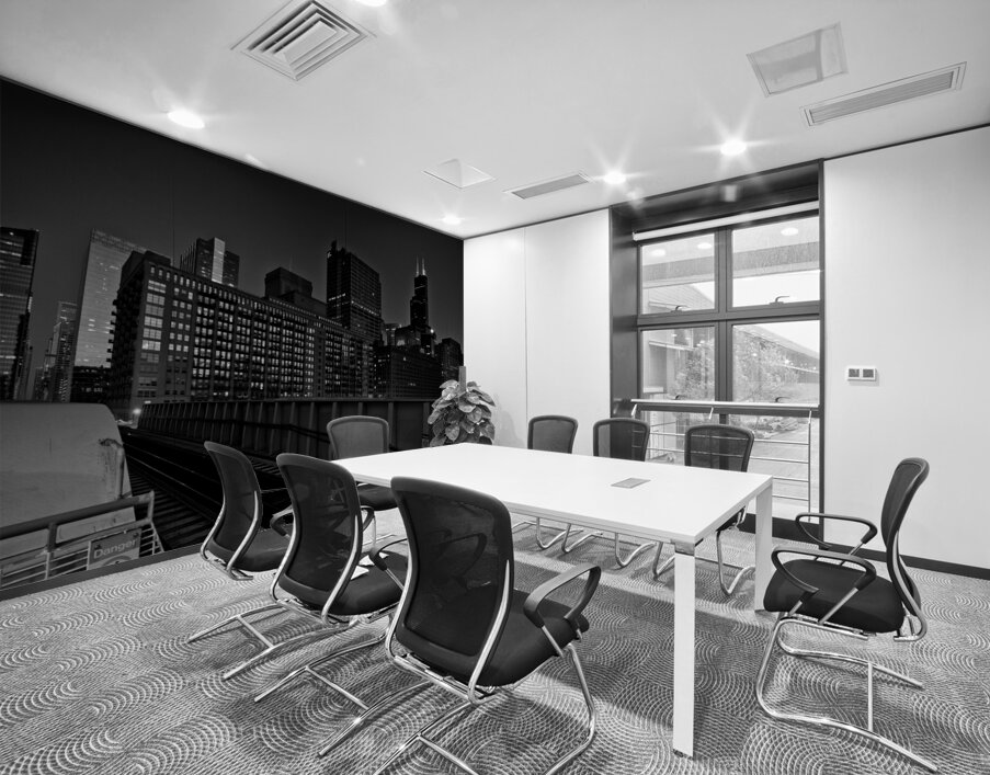 clinton street L station  horizontal 1188 Clinton Wall Printing