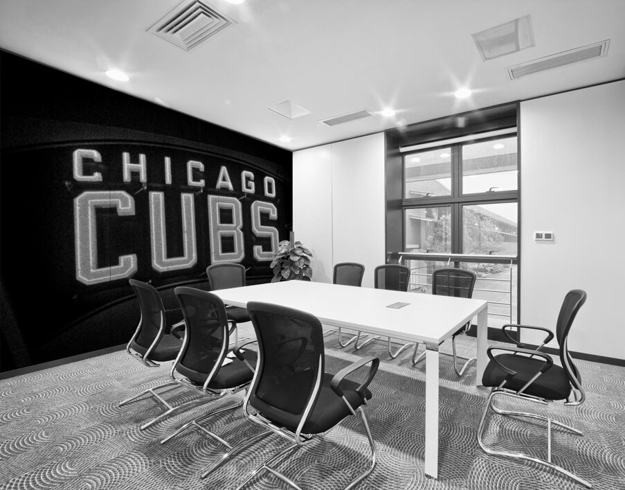 cubs sign waveland ave sheffield wrigley field  h Wall Printing