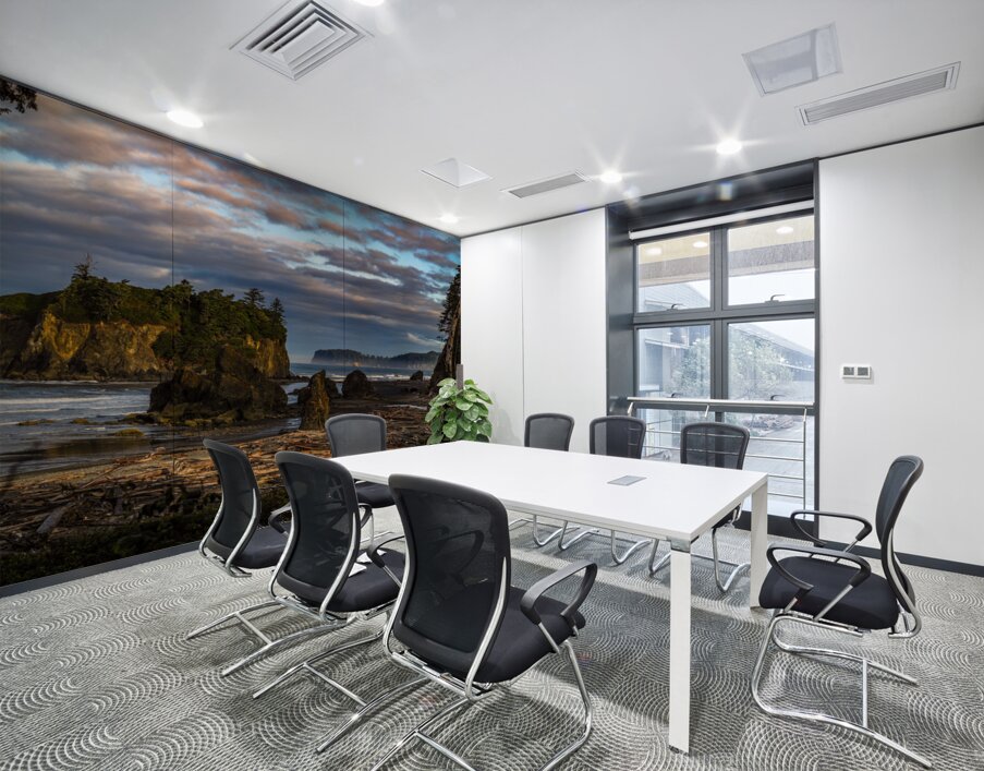 Mystical Shores: The Enigmatic Beauty of Ruby Beach Wall Printing