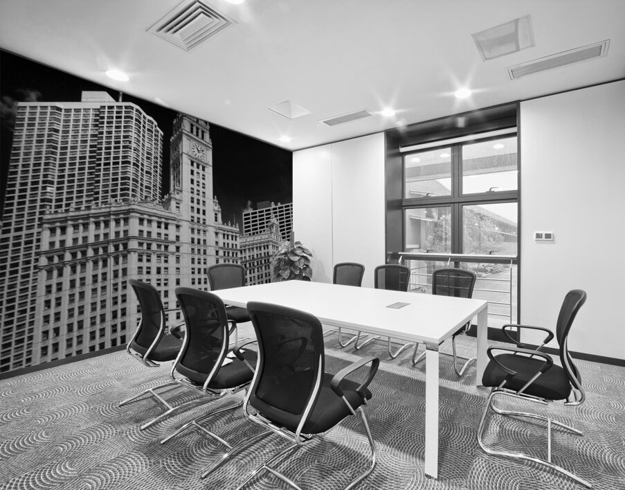 magnificent michigan avenue tribune wrigley build Wall Printing