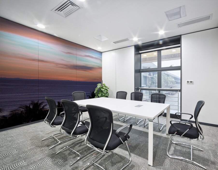Beach Sunset Wall Printing