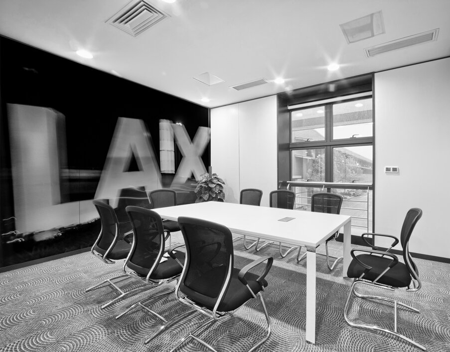 blurry LAX sign  square 2173 Laix 13k Wall Printing