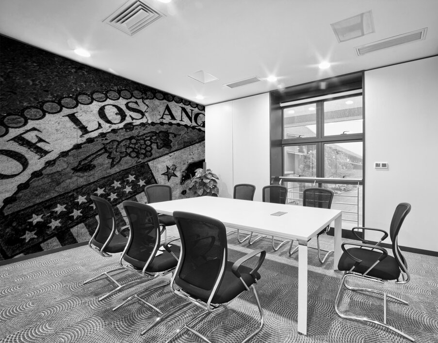 city of los angeles seal  horizontal 2178 Losange Wall Printing