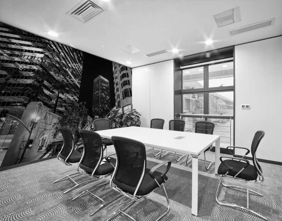 citigroup BoA building 5th street downtown LA  sq Wall Printing