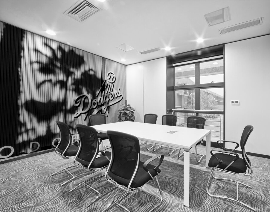 dodger stadium elysian park  square 2159 Elysian Wall Printing