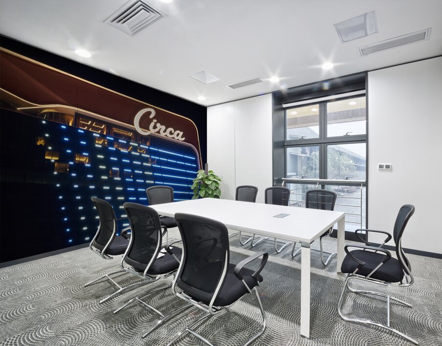 Circa Casino at Night   Las Vegas NV DSC03731 Wall Printing