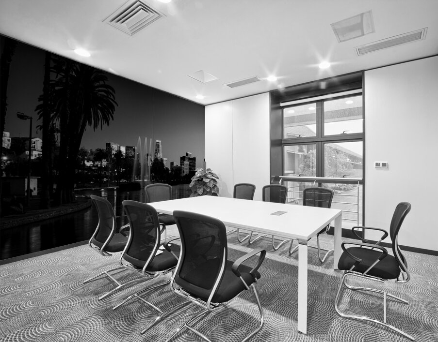 los angeles skyline echo park  horizontal 212 Ech Wall Printing