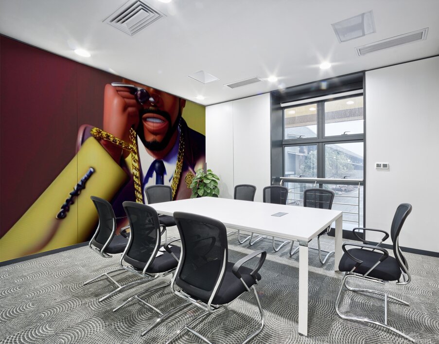 Black Entreprenuer 5 Wall Printing