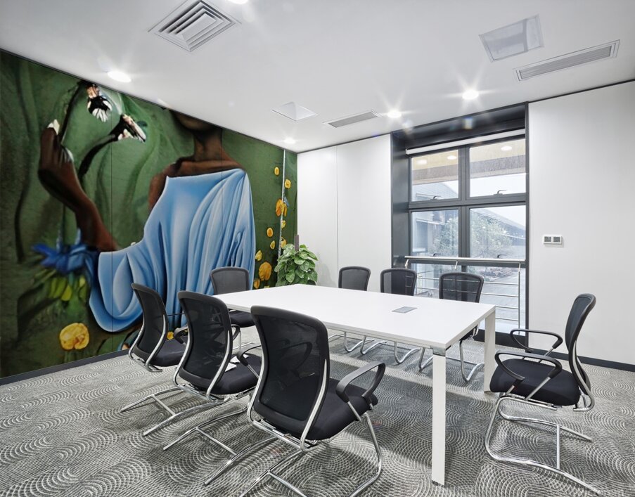 Aunties Wings Wall Printing