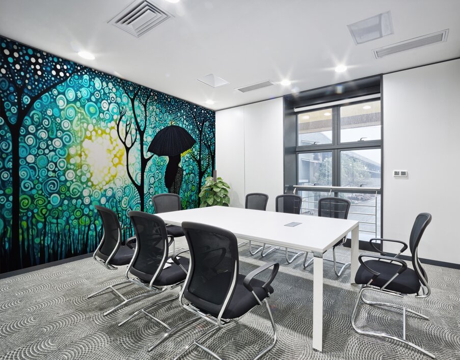 Walking In The Air  Wall Printing