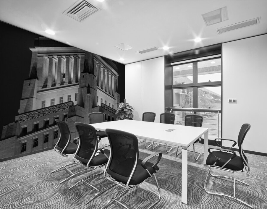 top of los angeles city hall  vertical 2190 Pinna Wall Printing