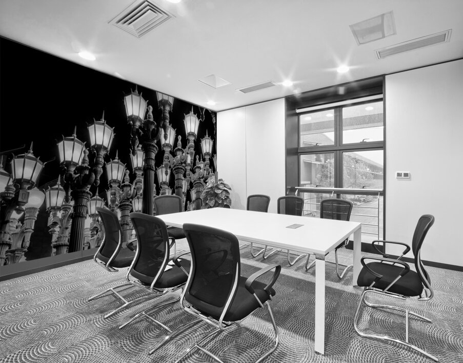 urban lights at LACMA  horizontal 2759 Urban 13k. Wall Printing