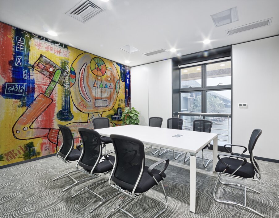 Ghost in the Machine Wall Printing