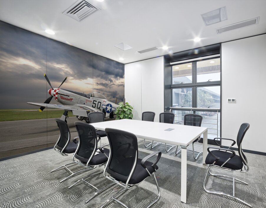 Well Earned Rest p-51 Wall Printing