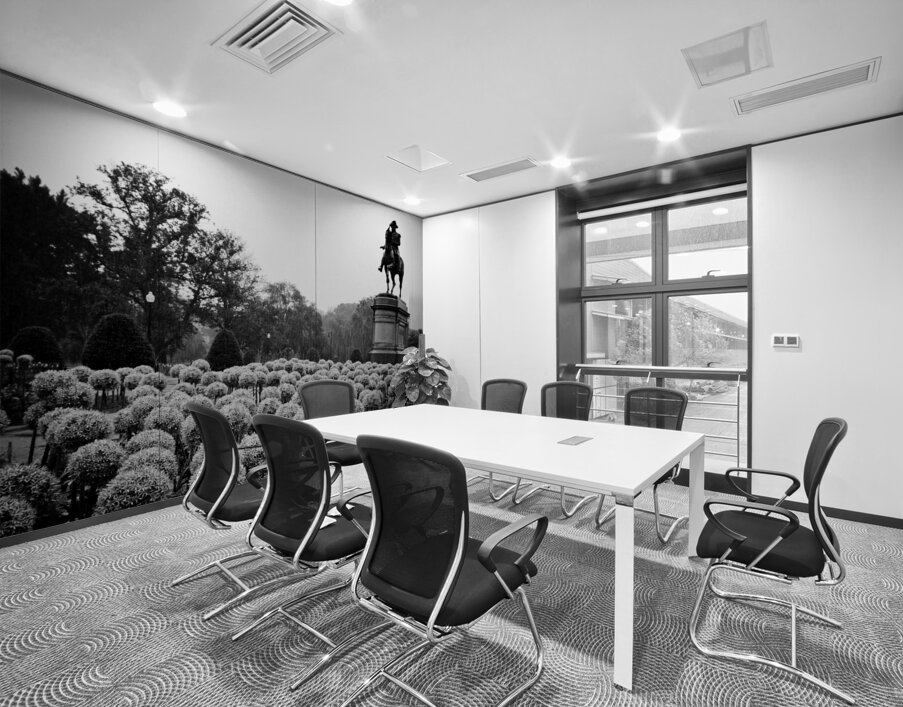 george washington statue public garden  square 13 Wall Printing