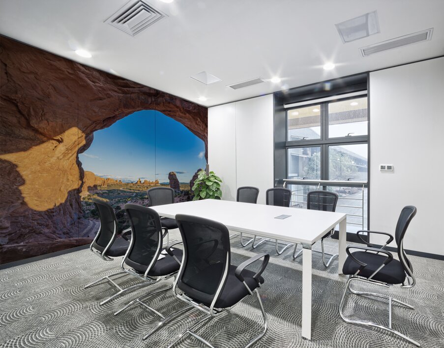 Sunset Man Wall Printing