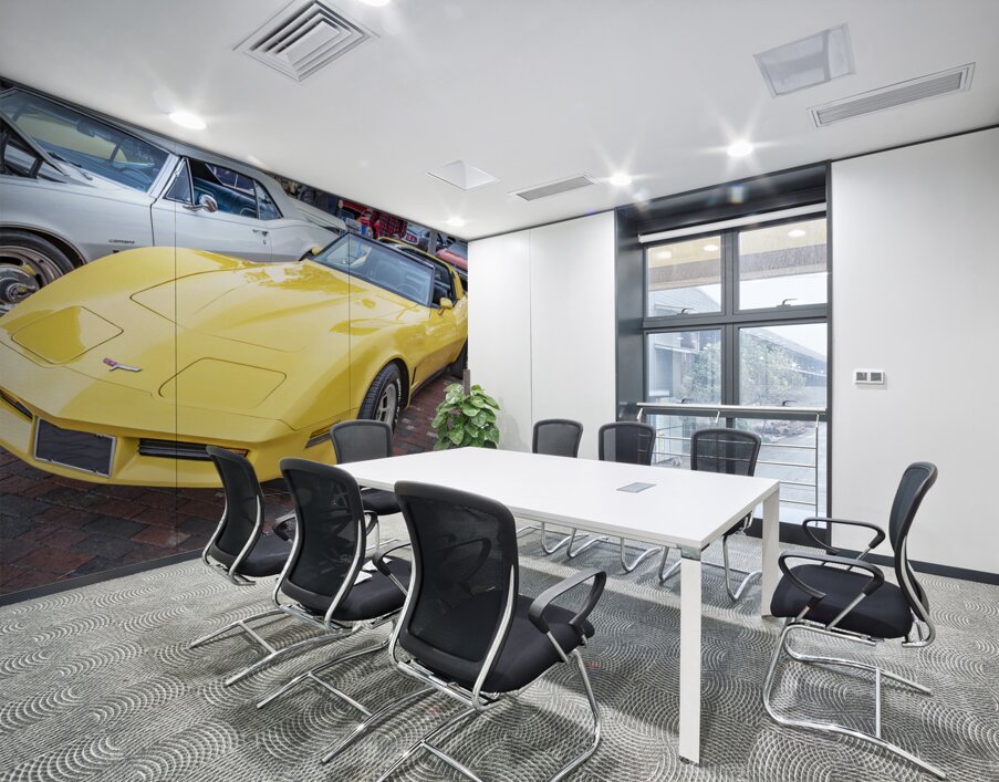 1980 Yellow C3 Chevrolet Corvette X 1 Wall Printing