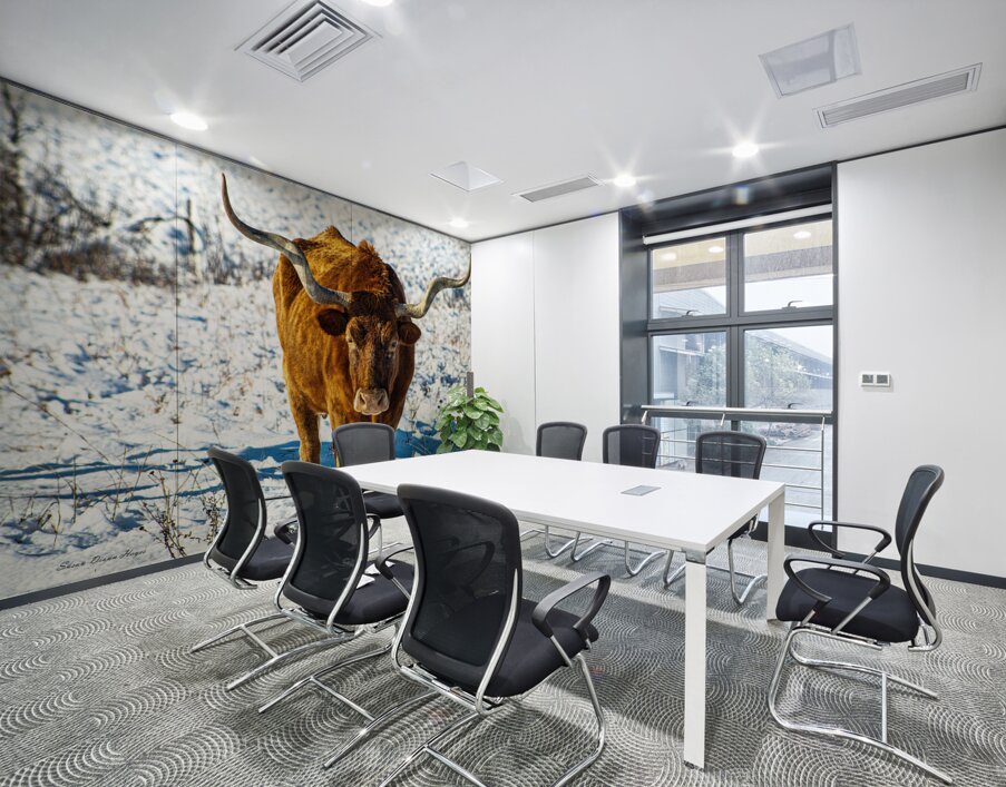 Twisted Sister In the Snow Wall Printing