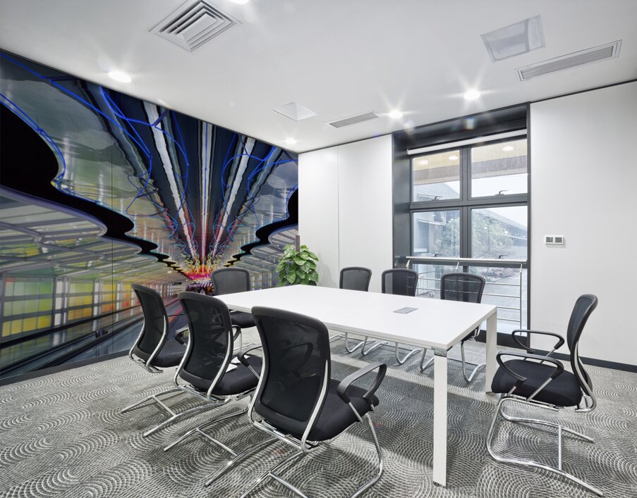 Chicago OHare Airport Terminal Interior 76928 Wall Printing