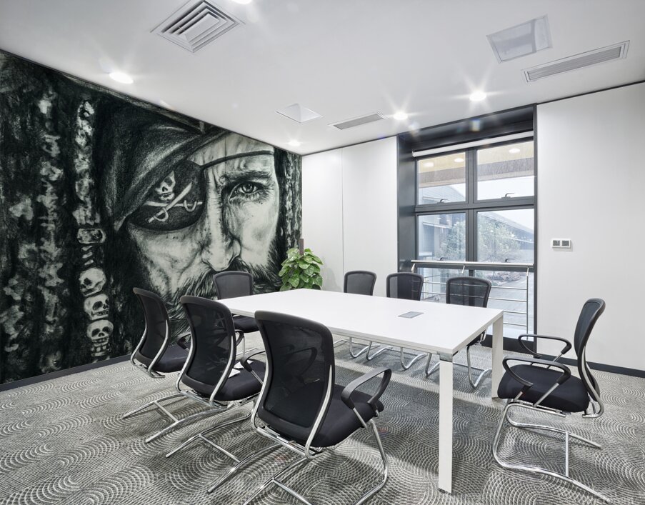 Pirate Wall Printing