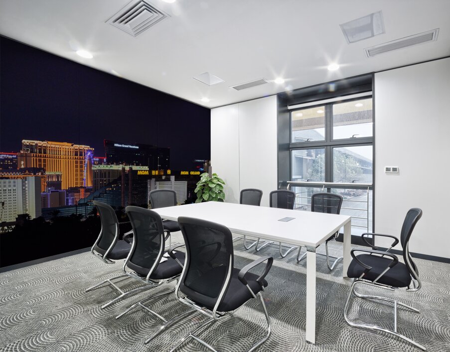 Las Vegas Skyline at Night 7R308620 Wall Printing