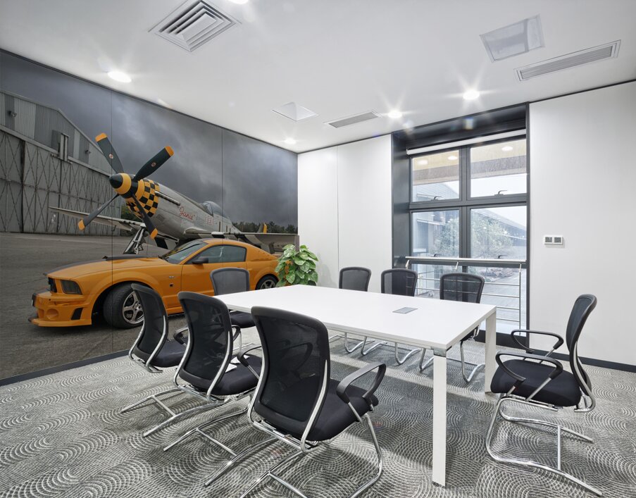 High Flyers - Mustang and p51 Wall Printing